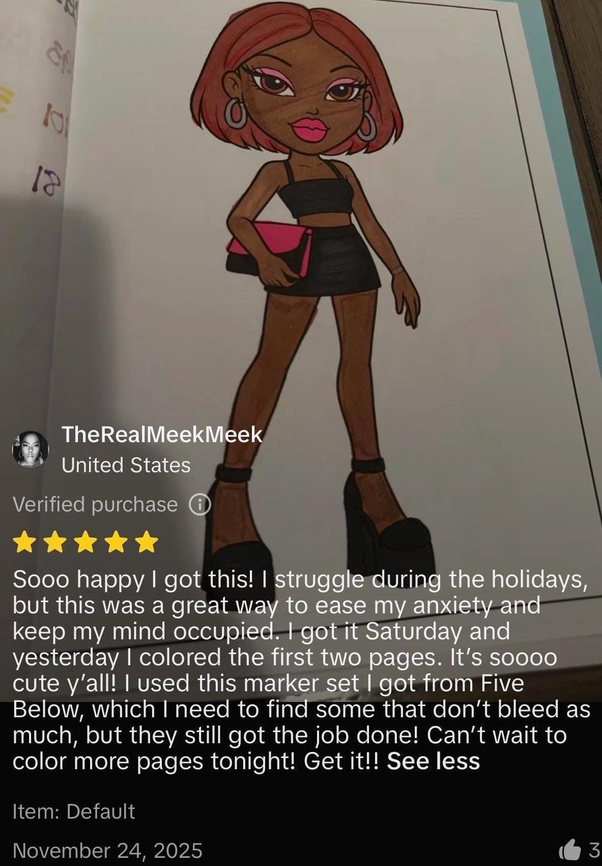Divas Fashion Coloring Book: 30 Coloring Pages, Dolls - Spiral Edition Physical Book